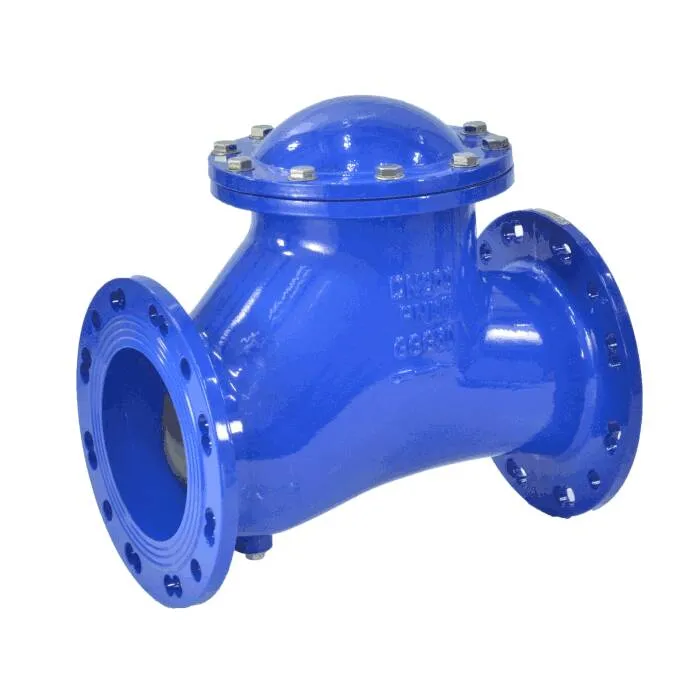 Чугунный шаровой обратный клапан Benarmo Ду500 Ру10/16 фланцевый