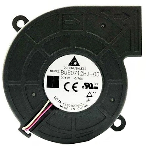 Центробежный вентилятор BUB0712HJ-00 Delta 3 pin DC В 70x70x25