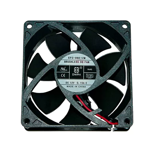 Осевой вентилятор Delta EFC-08E12W охлаждения 12V DC 80x80x25