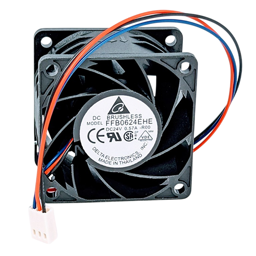 Осевой вентилятор Delta FFB0624EHE-R00 охлаждения 24V DC 60x60x38