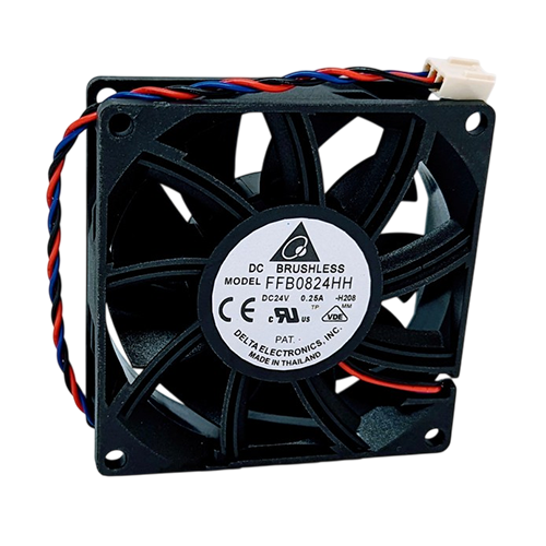 Осевой вентилятор Delta FFB0824HH-H208 охлаждения 24V DC 80x80x25