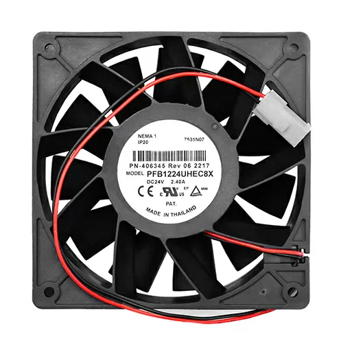 Осевой вентилятор Delta PFB1224UHEC8X охлаждения 24V DC 120x120x38