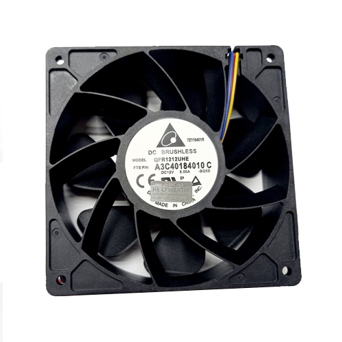 Осевой вентилятор Delta QFR1212UHE охлаждения 12V DC 120x120x38