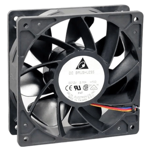 Осевой вентилятор Delta QFR1248GHE-SP01 охлаждения DC 120x120x38 осевой