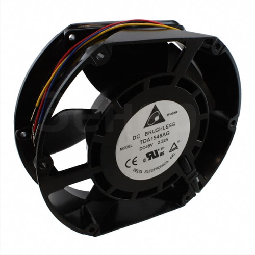 Осевой вентилятор Delta TDA1548AG охлаждения 48V DC 172x172x51