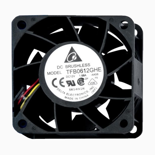 Осевой вентилятор Delta TFB0612GHE охлаждения 12V DC 60x60x38
