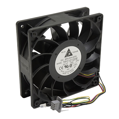 Осевой вентилятор Delta TFC1212DE-SP07 охлаждения 12V DC 120x120x38