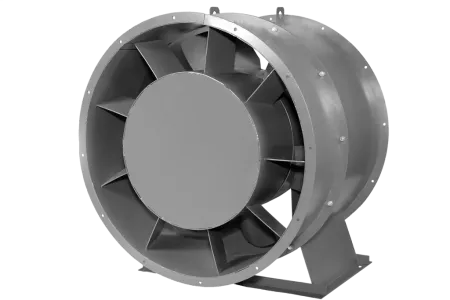 Осевой вентилятор ВО 25-188 12,5 15 кВт с направляющим аппаратом