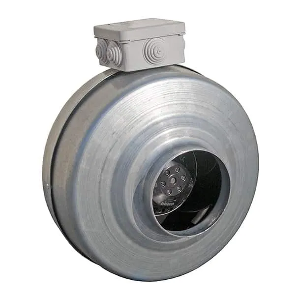 Канальный вентилятор ВКВ 100E канальный металлический EC-мотор