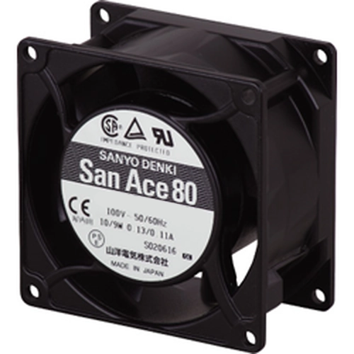 Осевой вентилятор 109-044UL Sanyo Denki серии San Ace 80 размером 80x80x42