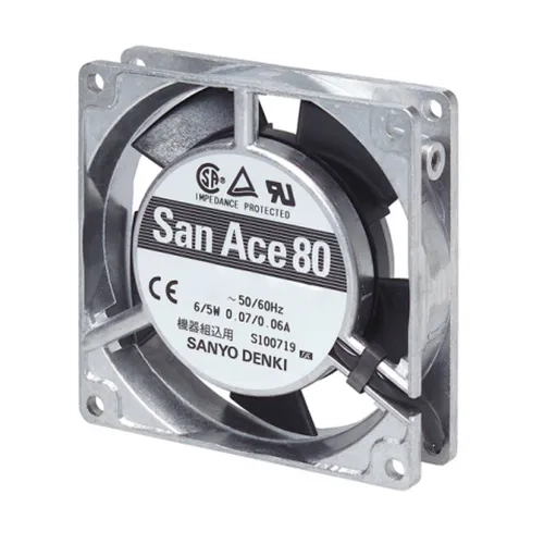 Осевой вентилятор 109-210 Sanyo Denki серии San Ace 80 размером 80x80x20