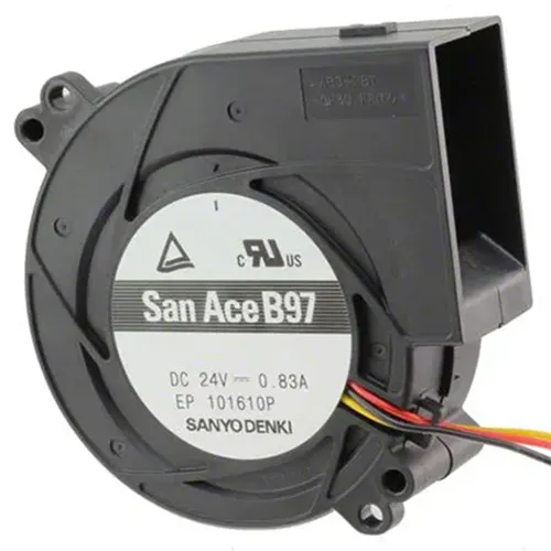 Радиальный вентилятор 109BM12GA2-1 Sanyo Denki серии San Ace B97 размером 97x97x33