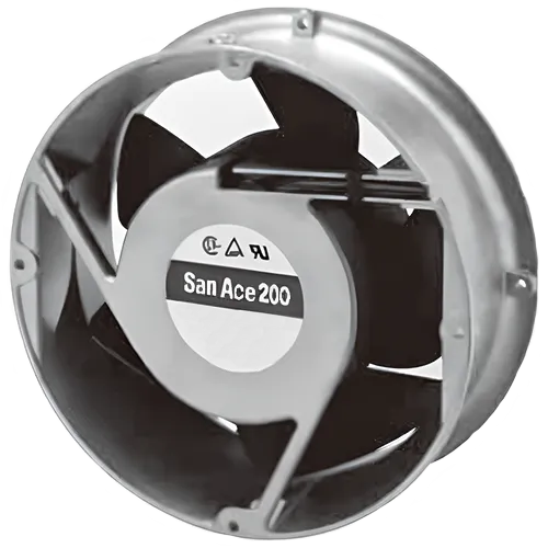 Осевой вентилятор 109E2024AS001 Sanyo Denki серии San Ace 200 размером 200x200x70