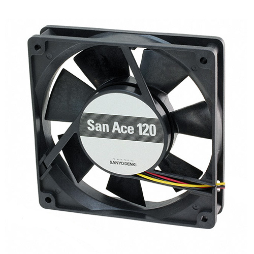 Осевой вентилятор 109P1212H4D01 Sanyo Denki серии San Ace 120 размером 120x120x25