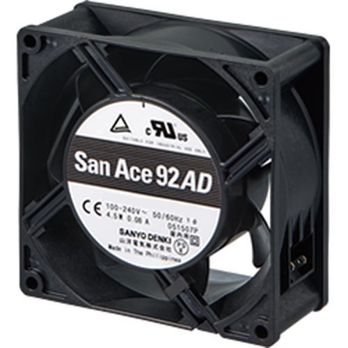 Осевой вентилятор 9AD0901H12 Sanyo Denki серии San Ace 92AD размером 92x92x38