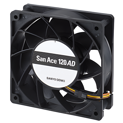 Осевой вентилятор 9ADAW1201H1002 Sanyo Denki серии San Ace 120AD размером 120x120x38