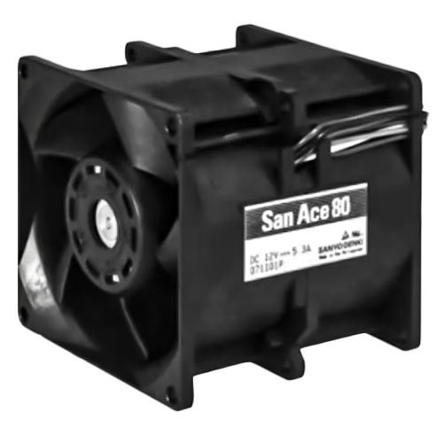 Осевой вентилятор 9CRA0812G8001 Sanyo Denki серии San Ace 80 размером 80x80x80