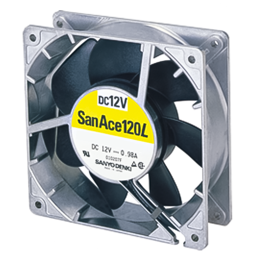 Осевой вентилятор 9GL1248M102 Sanyo Denki серии San Ace 120L размером 120x120x38
