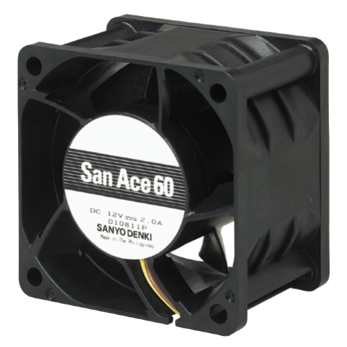 Осевой вентилятор 9GV0612G101 Sanyo Denki серии San Ace 60 размером 60x60x38