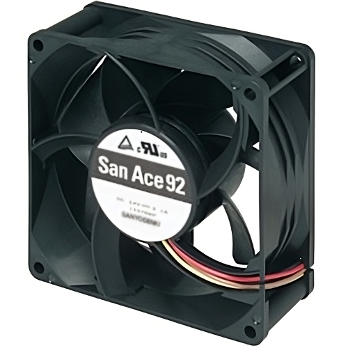 Осевой вентилятор 9GV0912G101 Sanyo Denki серии San Ace 92 размером 92x92x38