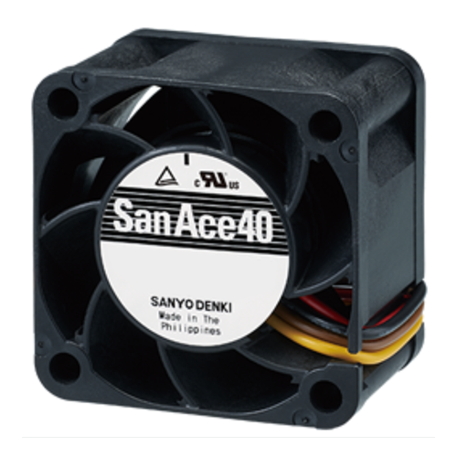 Осевой вентилятор 9HVA0412P3J001 Sanyo Denki серии San Ace 40 размером 40x40x28