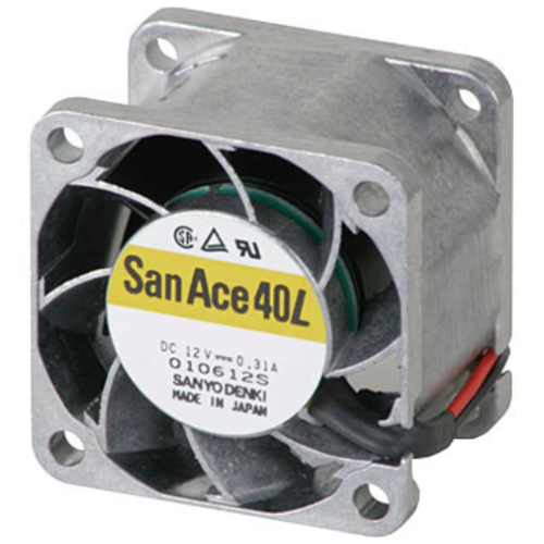 Осевой вентилятор 9L0412H301 Sanyo Denki серии San Ace 40L размером 40x40x28