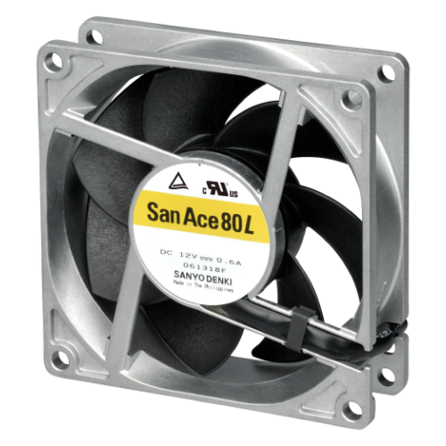 Осевой вентилятор 9LG0812G4D001 Sanyo Denki серии San Ace 80L размером 80x80x25
