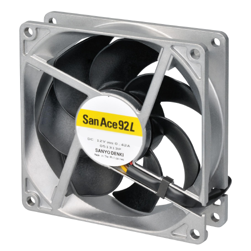 Осевой вентилятор 9LG0924P4S001 Sanyo Denki серии San Ace 92L размером 92x92x25