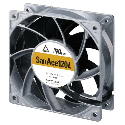 Осевой вентилятор 9LG1224H1D001 Sanyo Denki серии San Ace 120L размером 120x120x38
