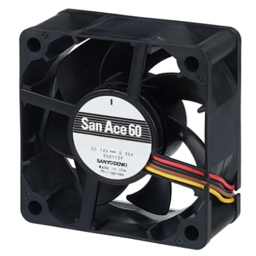 Осевой вентилятор 9RA0648J40011 Sanyo Denki серии San Ace 60 размером 60x60x25