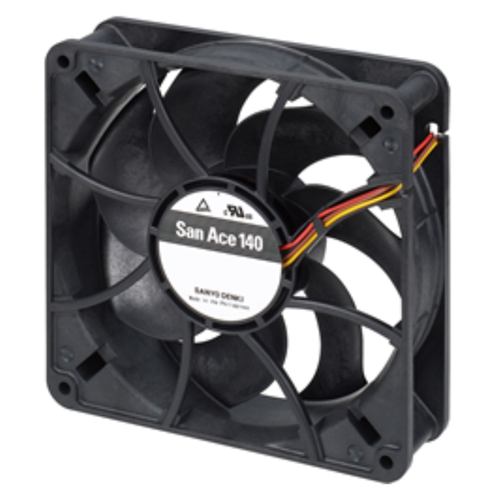 Осевой вентилятор 9RA1448M1001 Sanyo Denki серии San Ace 140 размером 140x140x38