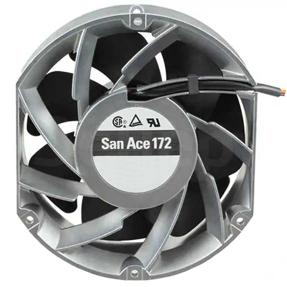 Осевой вентилятор 9WE5748K501 Sanyo Denki серии San Ace 172W размером 172x150x51