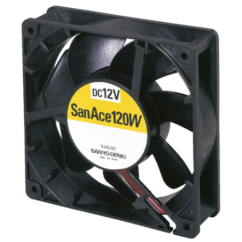 Осевой вентилятор 9WG1224G102 Sanyo Denki серии San Ace 120W размером 120x120x38