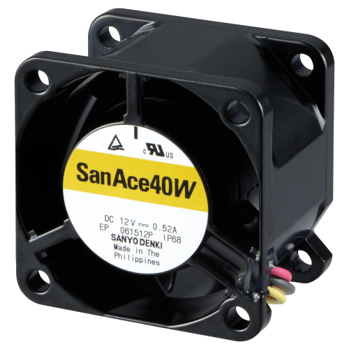 Осевой вентилятор 9WL0412G3001 Sanyo Denki серии San Ace 40W размером 40x40x28