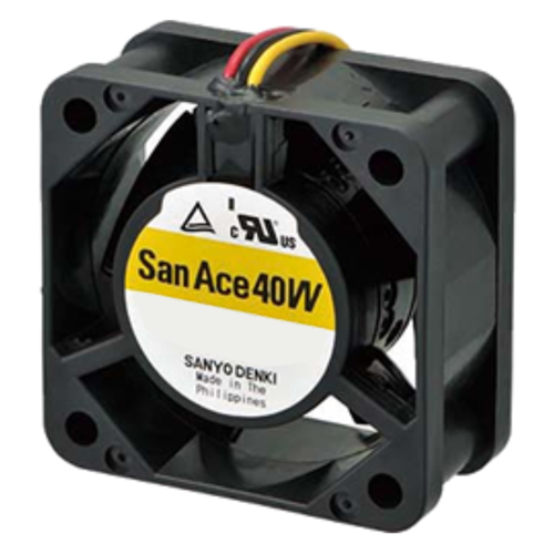 Осевой вентилятор 9WP0412F6001 Sanyo Denki серии San Ace 40W размером 40x40x20