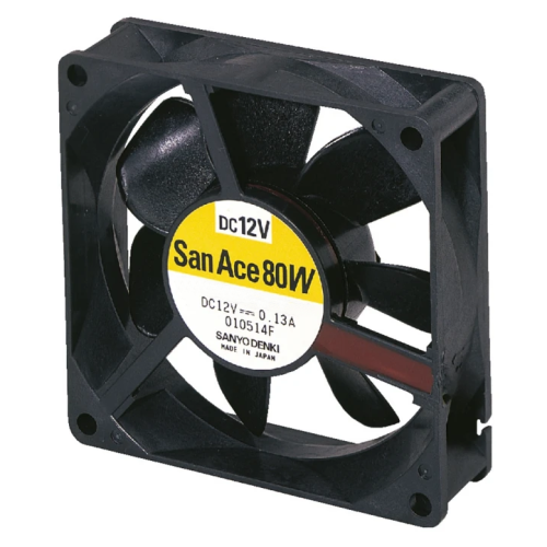 Осевой вентилятор 9WP0812H4021 Sanyo Denki серии San Ace 80W размером 80x80x25