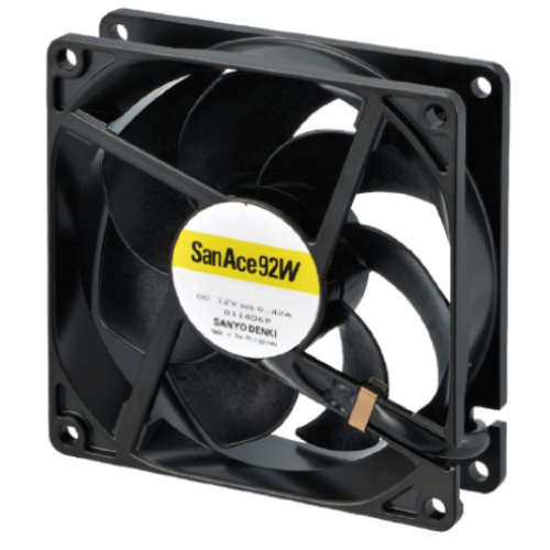 Осевой вентилятор 9WP0912F401 Sanyo Denki серии San Ace 92W размером 92x92x25