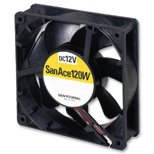 Осевой вентилятор 9WP1224M1021 Sanyo Denki серии San Ace 120W размером 120x120x38