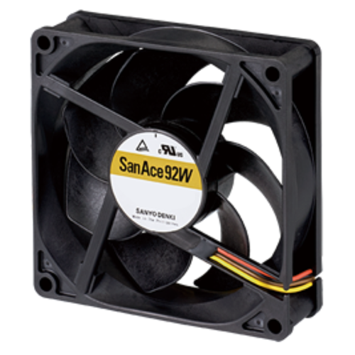 Осевой вентилятор 9WPA0812G4D201 Sanyo Denki серии San Ace 80W размером 80x80x25