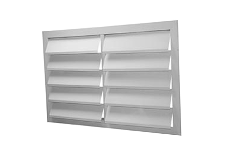 Решётка настенная алюминиевая Shuft GA 600x350 Инерционная