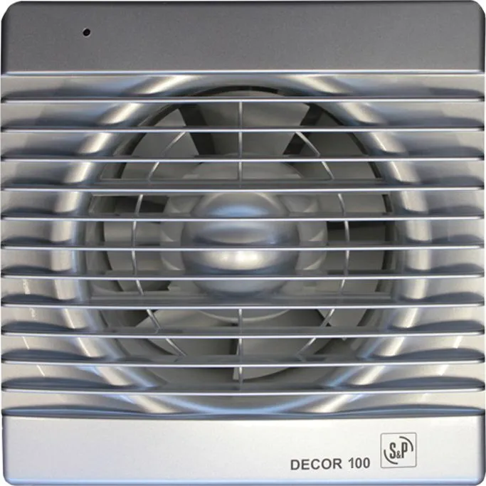 Накладной  вентилятор Solar Palau Decor 100C SILVER