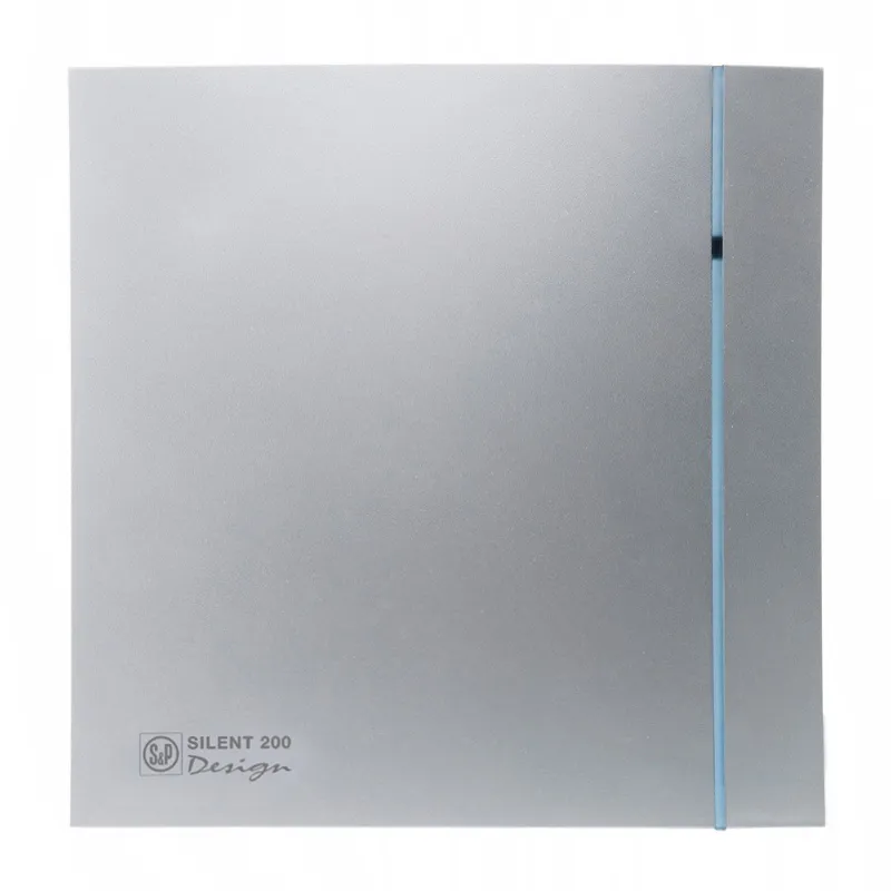 Накладной вентилятор Solar Palau SILENT-200 CZ SILVER DESIGN-3C