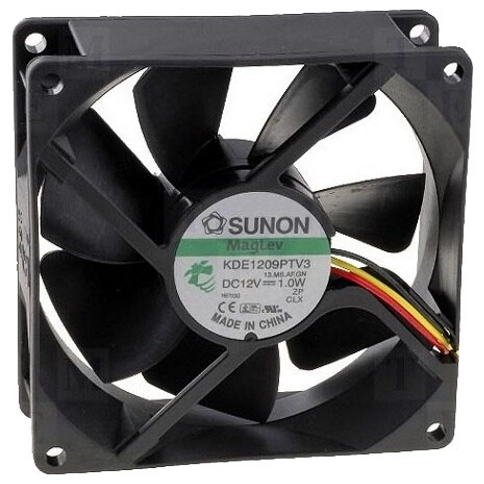 Осевой вентилятор Sunon KDE1209PTV3