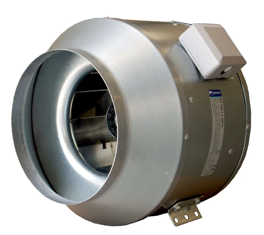 Круглый канальный вентилятор Systemair KD 450 XL1 для круглых воздуховодов