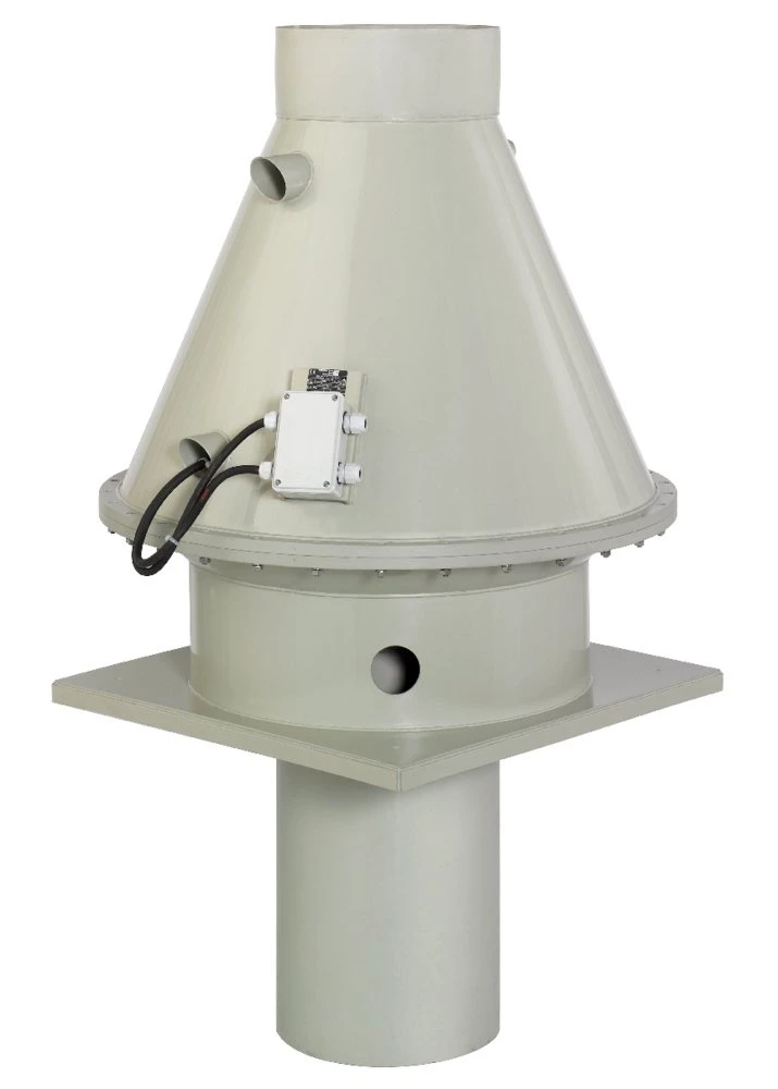 Крышный вентилятор Systemair DVP 400D4-8-L в пластиковом корпусе