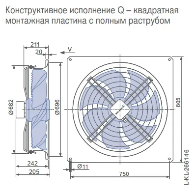 Габаритные размеры 141588
