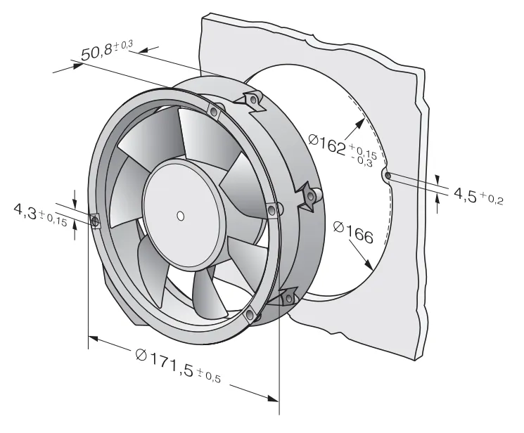Габаритные размеры 6212NM